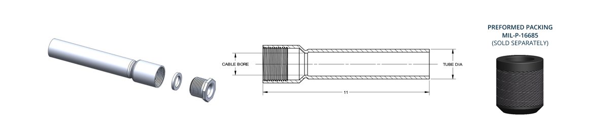 MIL-S-24235-17-ALUMINUM-DECK-SWAGED-TUBES-ALUMINUM-TUBE-GLAND-NUT-AND-GLAND-RING